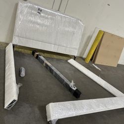 Brand new Serena & Lily Queen Bed Frame