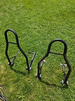 Two Rear stand motorcycle both for $28