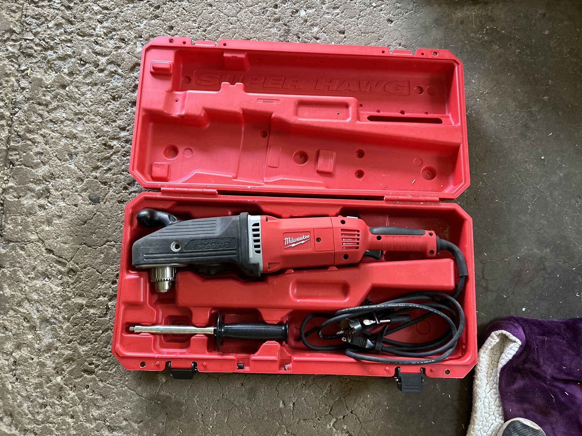 Milwaukee Corded Super Hawg