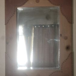 hand made mirror frame 