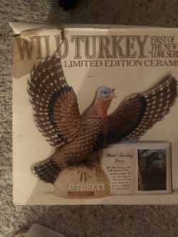 Wild Turkey Decanter