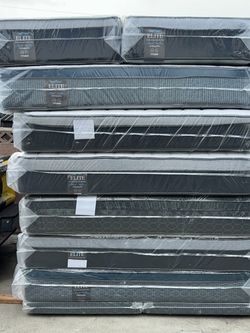 • Elite Bamboo Queen 12” pillow top. New mattress in a plastic sealed. We offer same day delivery Hablamos Español Mattresses for sale