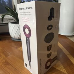 Dyson Supersonic Hair Dryer Purple/New in Sealed Box