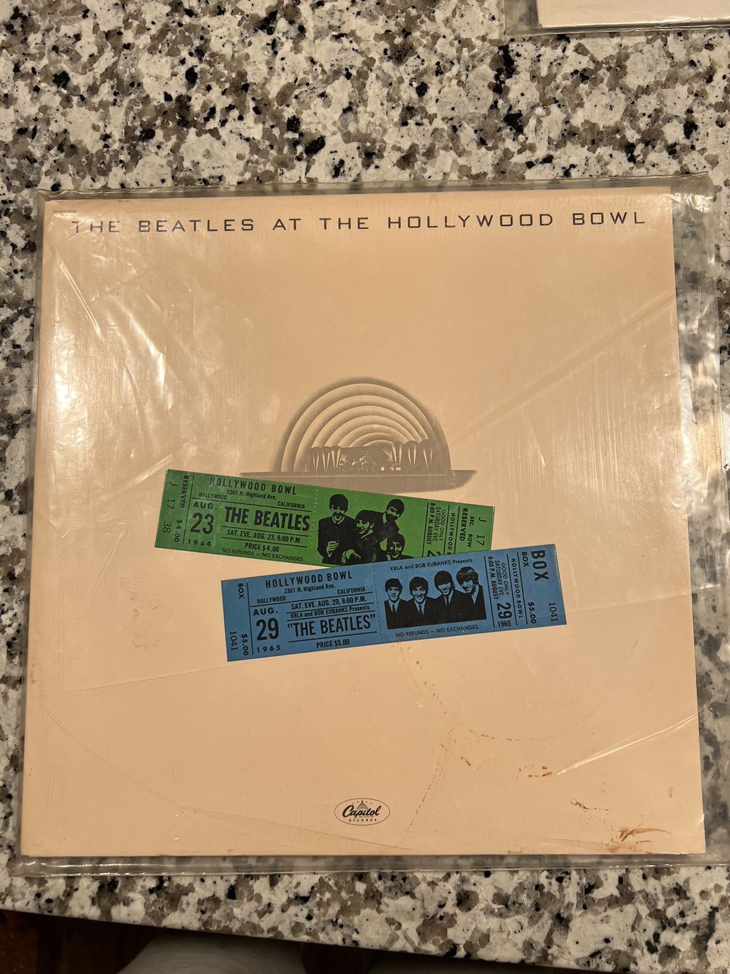 Beatles At The Hollywood Bowl Original Record