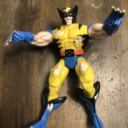 X-Men Battle Ravaged Wolverine Figure Marvel Toy Biz 1995 Xmen