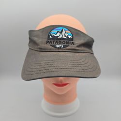 Patagonia 1973 Logo Gray Adjustable Visor