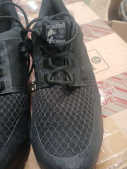 Timberland. Anti-Fatigue Tec Steel Toes. Sizes: 11W, 10, 9