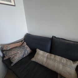 Pottery barn rattan chair