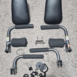 Total Gym Ab Crunch, Wing Bars And Dip Bars Attachment 