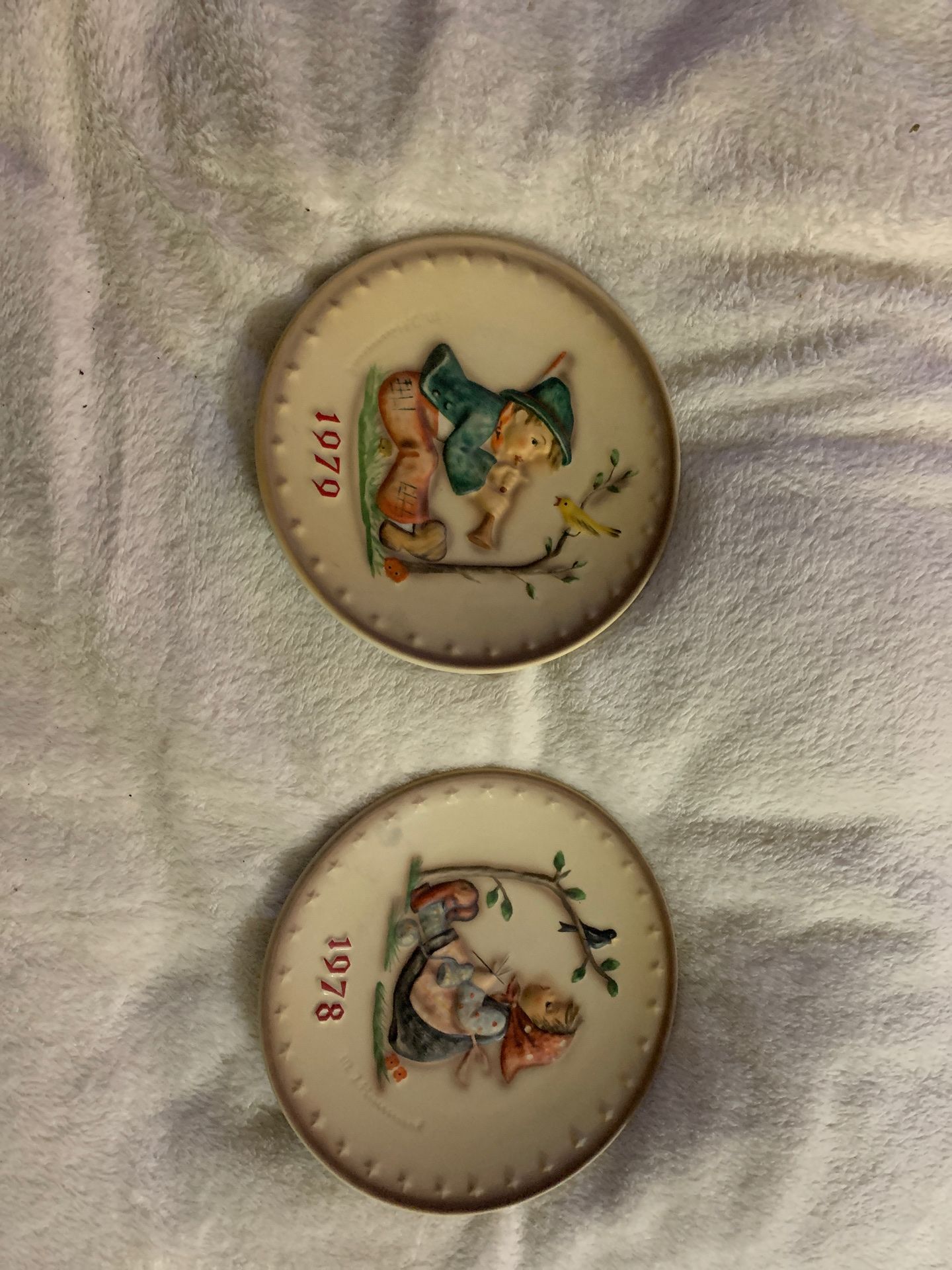 Hummel collector plates 1978-79