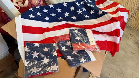 3’x5’ American Flags