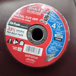 Metal cut-off disc