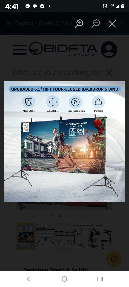 Photo Backdrop Stand