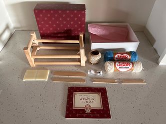 American Girl Pleasant Company Kirsten Weaving Loom Craft New In Box