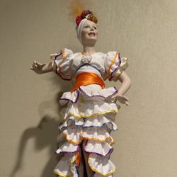 I Love Lucy "Carmen Miranda" Porcelain Doll - Hamilton Collection