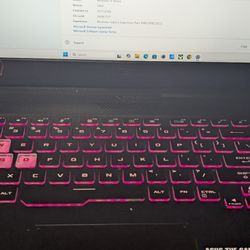 Asus Gaming Laptop 17"Tuff Brand New Has Not Even Been Set Up