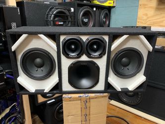 New 6.5” Kong Audio Midrange Highs Loud Speaker Box