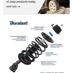 2016 Jeep Patriot Left Suspension Strut