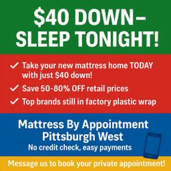 Mattress Clearance – New in Plastic