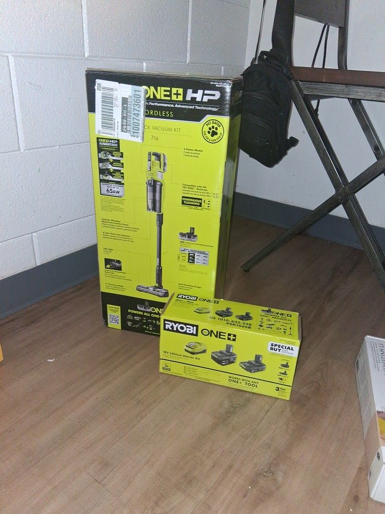 Ryobi One Plus 18v Cordless Vacuum