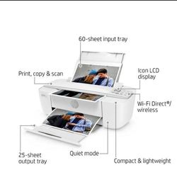HP DeskJet 3772 All-in-One Wireless Color Inkjet Printer (No Ink)