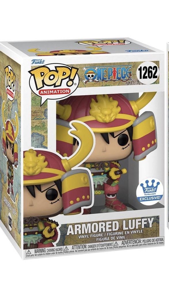 Armored Luffy One Piece Funko Pop Exclusive