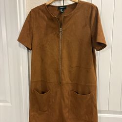 Forever 21 Women’s Suede Dress