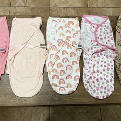 Baby Girl Swaddles