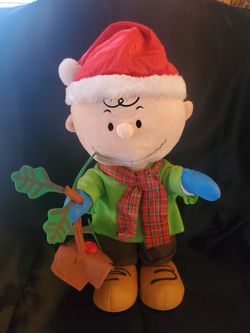 SALE! Large Charlie brown plush character brand new without tag