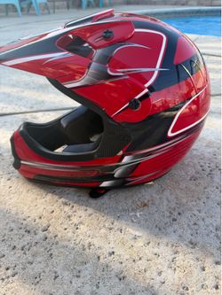 Dirt bike helmet