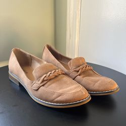 Indigo rd. Camel Faux Suede Loafers 