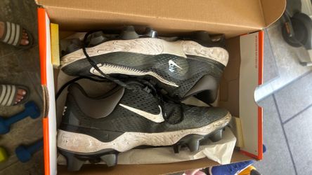 Men’s football cleats and gloves