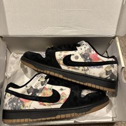 Size 9 Used Supreme Nike Sb Dunk (RPS)