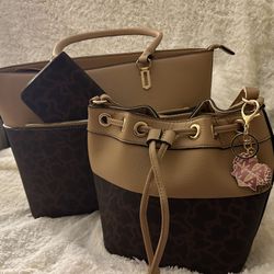 Set Of 3 Woman Purse