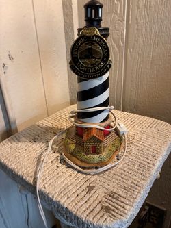Historic American Lighthouse Collection Figurine Lamp