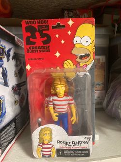 The Simpsons Roger Daltrey Action Figure