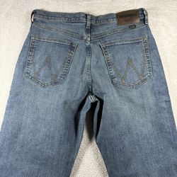 Wrangler Men's 32x30 Blue Relaxed Fit Jeans Straight Leg Cowboy Rodeo #1094