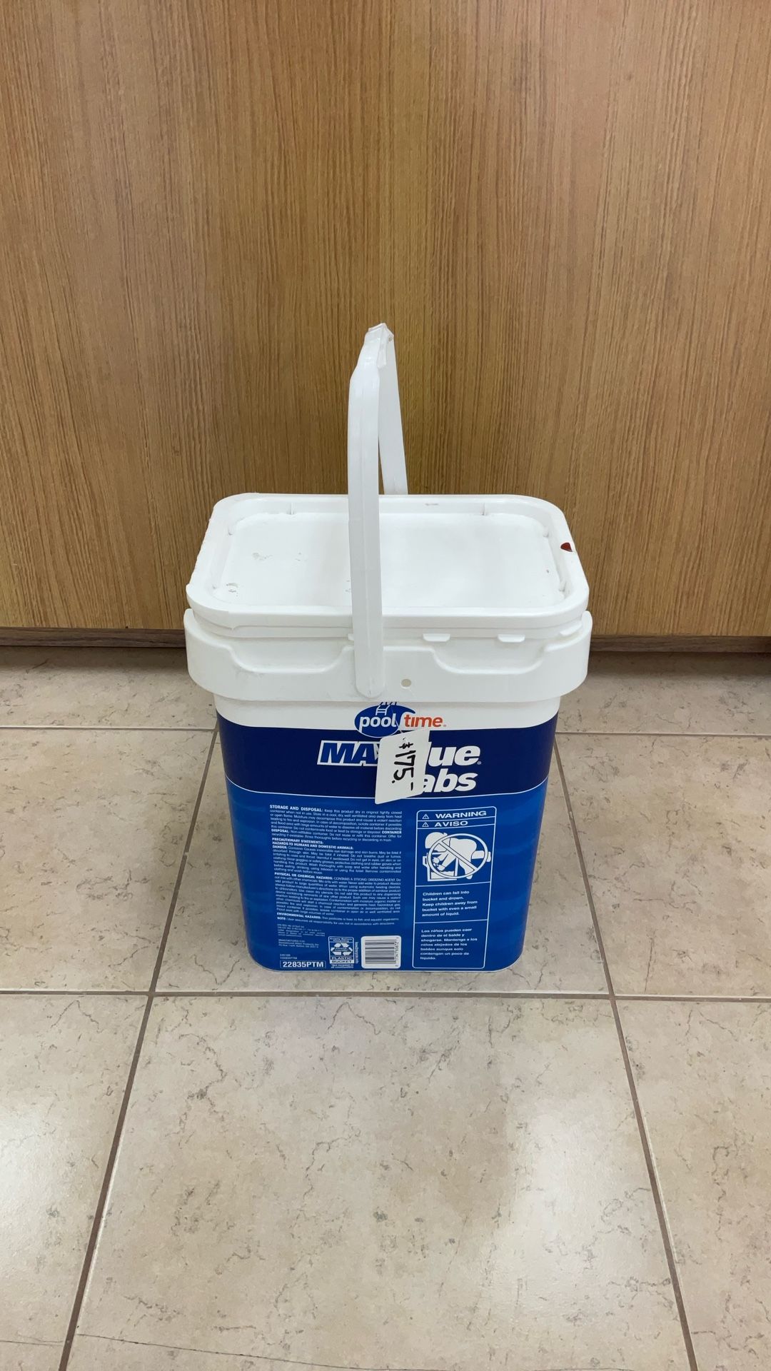 POOL TIME MAX BLUE TABS 6-IN-1 FORMULA /3” TABLETS.
