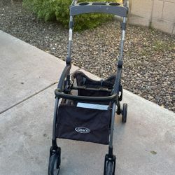 Graco SnugRider Elite Car Seat Carrier/Travel Stroller Frame