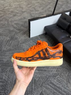 Air Force 1 Orange Skeleton