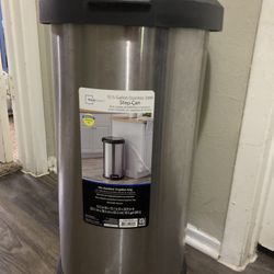 Mainstays Kitchen Trash Can 2 Pieces 