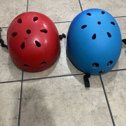 Set of 2 Kids Helmets - Multi-Sport (Skate/Scooter/Bike)