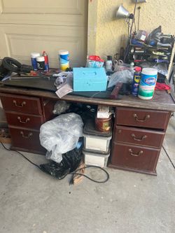Beautiful wood desk