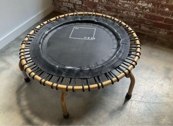 The Ness x JumpSport Fitness Trampoline/Rebounder — Bronze