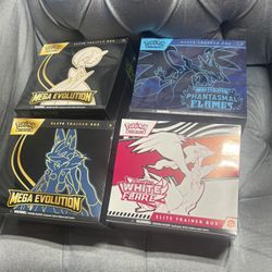 Pokémon Elite Trainer Boxes – SEALED 