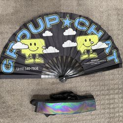 Group Chat Hand Clack Fan & Holster 