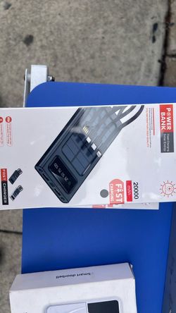 20000mAh Solar Power Bank Fast Charging