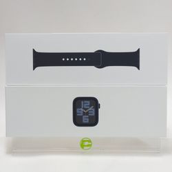 New GPS Only Apple Watch SE 2nd Gen 44MM Midnight Aluminum Midnight Sport Band