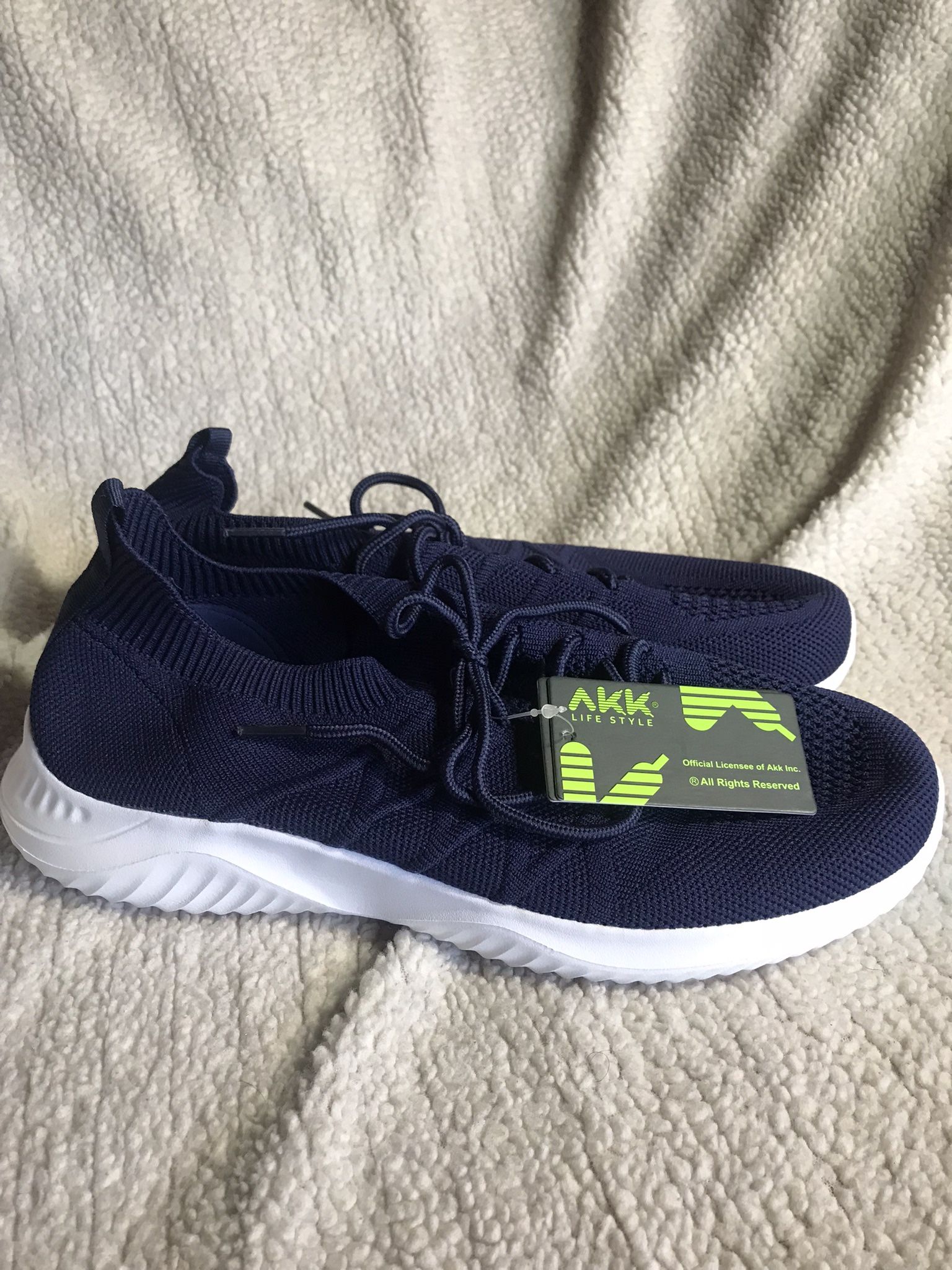 AKK Fashion Women Walking Shoes Size 10, BLUE