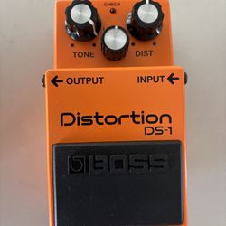 Boss DS-1 Distortion Guitar Pedal